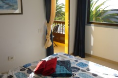 Schlafzimmer 1 mit Terrasse, Meerblick