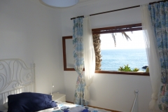 Schlafzimmer mit direktem Meerblick